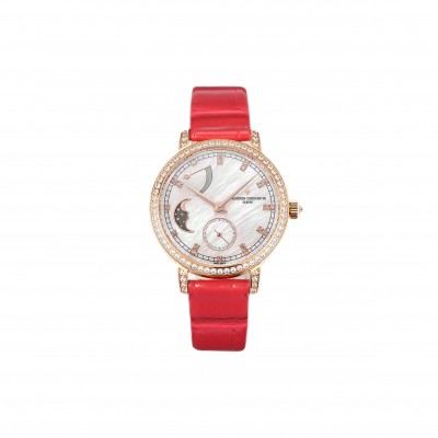 VACHERON CONSTANTIN TRADITIONELLE MOON PHASE MOP DIAL WATCH 83570/000R